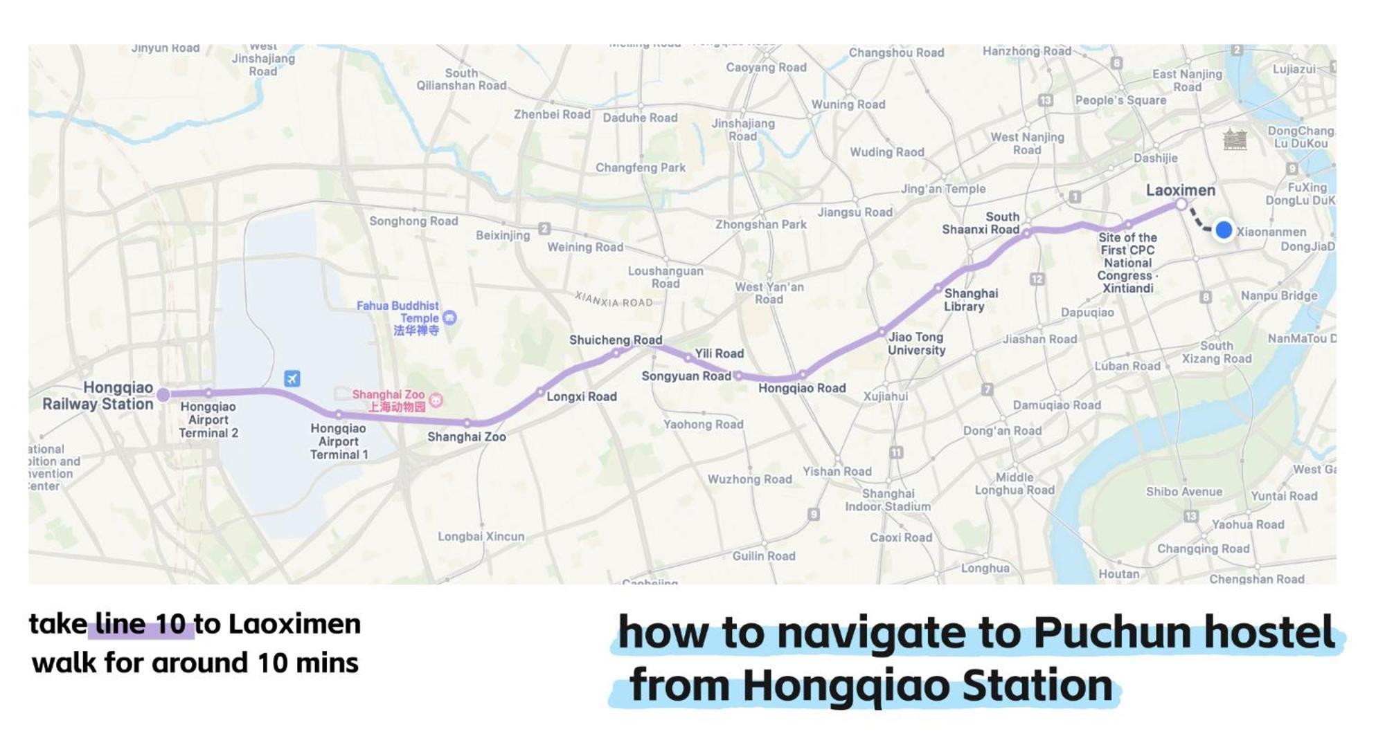 Pu Chun International Hostel -Yugarden & Old Town Shanghaj Zewnętrze zdjęcie